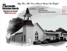 Tablet Screenshot of morrowvillechristian.org